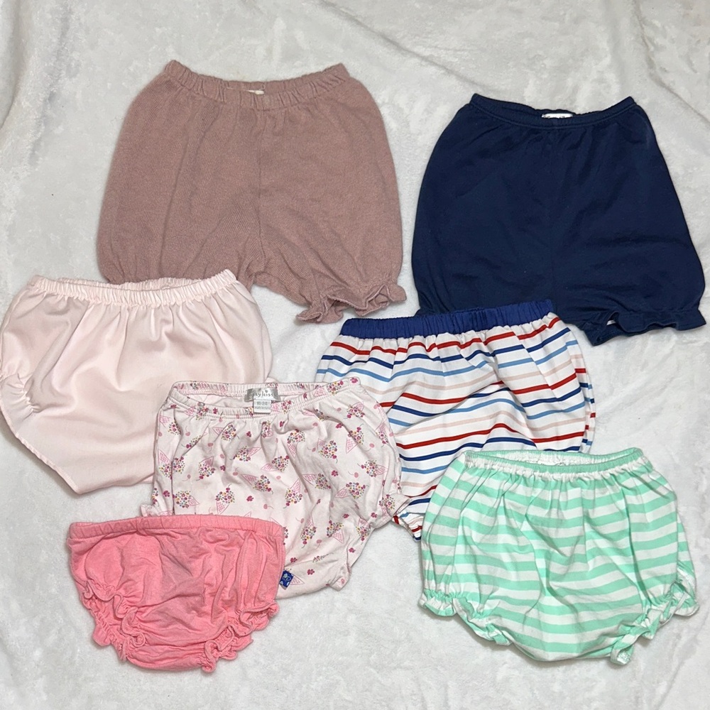 EEUC lot of boutique brands bloomers and bloomer shorts size 18/24mo